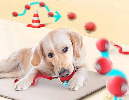 New Dog Interactive Ball Toy,Automatic Rolling Dog Ball Rechargeable,Smart Puppy Interactive Toy,Intelligent Balls Toy for Dogs