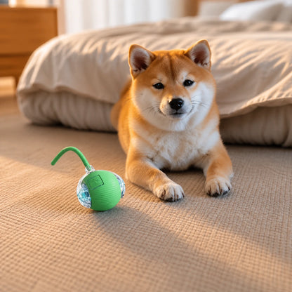 New Dog Interactive Ball Toy,Automatic Rolling Dog Ball Rechargeable,Smart Puppy Interactive Toy,Intelligent Balls Toy for Dogs